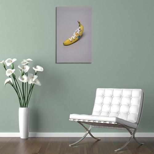 Décoration murale banane ZHOUKEG tableau moderne 20x30 - 5