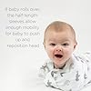 Amazing Baby Transitional Swaddle Sack, Arms Up Half-Length Sleeves & Mitten Cuffs, Swaddle for Newborn Transition to Baby Sleep Sack Wearable Blanket, Sm, 0-3 Month, 6-14 lb, Little Watercolor Roses #3
