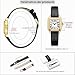 Imagen de Szaikyri Reloj Cúbico Clasico para Mujeres con Números Romanos Reloj de Moda Mujer Reloj Cuadrado Mujer