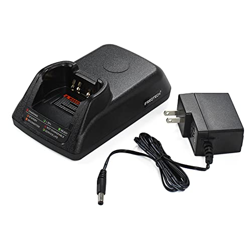 Single-Unit Rapid Rate Charger For Motorola Apx7000 Apx6000 Apx8000 Srx2200N Radios Nntn8930 Nntn7038A Nntn7038B Battery Wpln7080 Wpln7080A (No-Impres) #TOP3