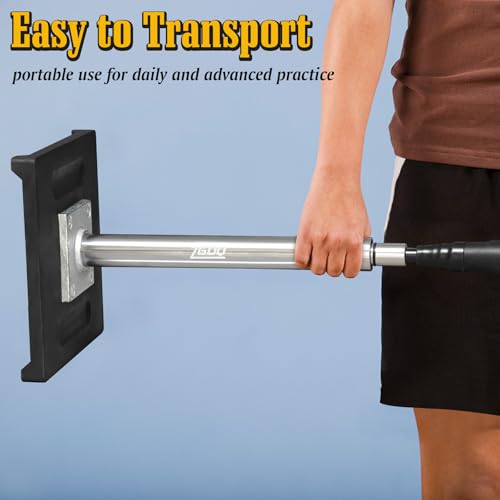 ZGDQ Batting Tee for Baseball,Height Adjustable Baseball Tee for Hitting,Portable Baseball Tee with Rubber Top,Heave Duty Baseball Tees for Hitting,Baseball Softball Batting Tee for Adults by ZGDQ - Image 8