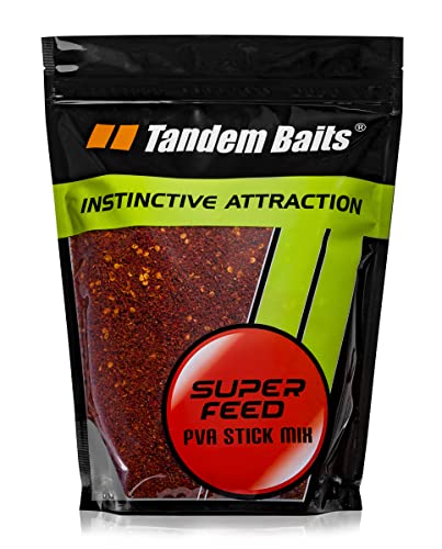 Tandem Baits SuperFeed PVA Stick Moreras Lácteas, Cebo para carpas, Pesca de la Carpa, Pesca, Bolita Carpa, Profesional Accesorios de Pesca Carpa 1kg