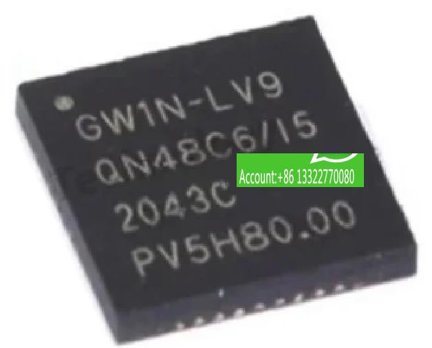 GW1N-LV9 QN48C6/I5 résout les pannes de contrôleur programmable avec son boîtier QFN48