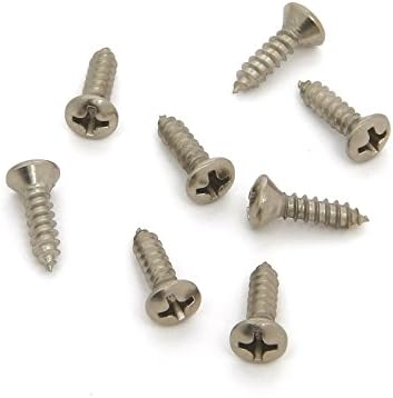 acquastilla 102705 Screws Steel Cross for Hinges Toilet