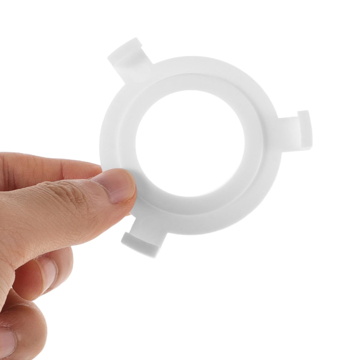 Tofficu 10pcs E27 to E26 Lamp Shade Adapter Rings Light Bulb Socket Extenders Buckle Type 11mm Converter for Lamp Holders Light Fixtures Replacement