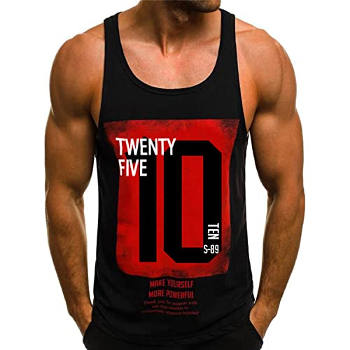 Uomo Canotte Sportivo Bodybuilding Canotterie Palestra Muscolo Formazione Veste Sport Moda Tank Top Senza Manica