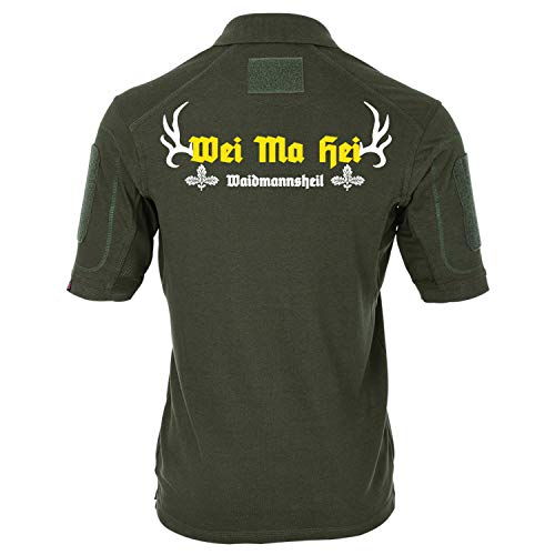 Polo tactique Weidmannsheil cadeau idéal chasseur vert 19064