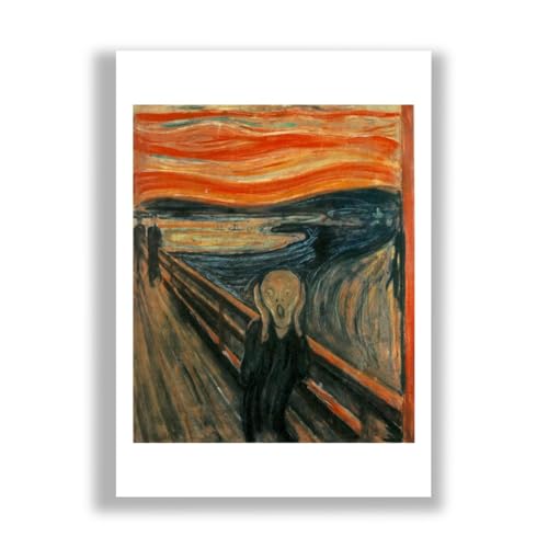 Edvard Munch The Scream grande affiche mate salon pour créer une ambiance galerie d'art