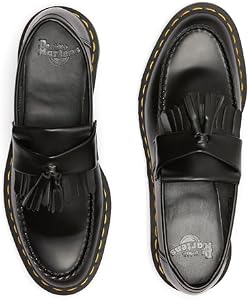 Dr. Martens 22209001 Icons Adrian YS Tassel Loafer, Men's, Black