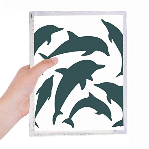 Carnet de notes requin pour étudier la biologie marine en cours