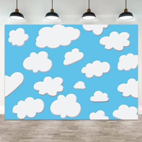 Toile de fond de photographie de dessin animé enfant et bannière de fête