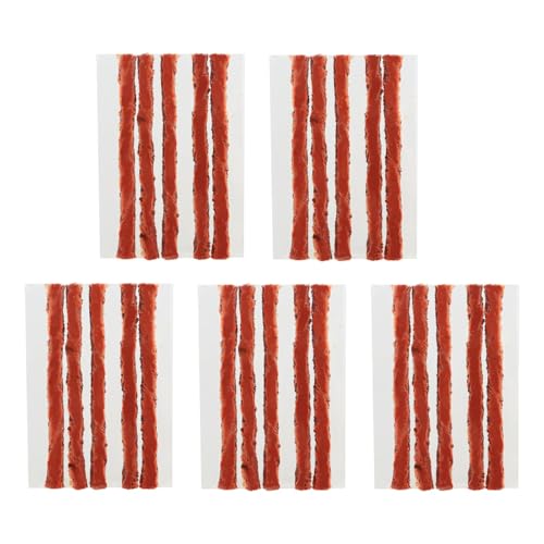 Annlpoy 25 st däckreparationssats, däckreparationsremsor för bil, motorcykel, skåpbil, kompatibel med alla typer av slanglösa däck, hållbar och lätt att använda