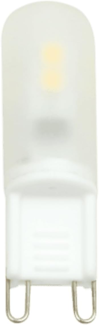 Goodlite G-83416 2W LED G9 Dimmable 120V 220 lm 300 Degree beam angle 30W T9 Light Bulb, Warm White Frosted
