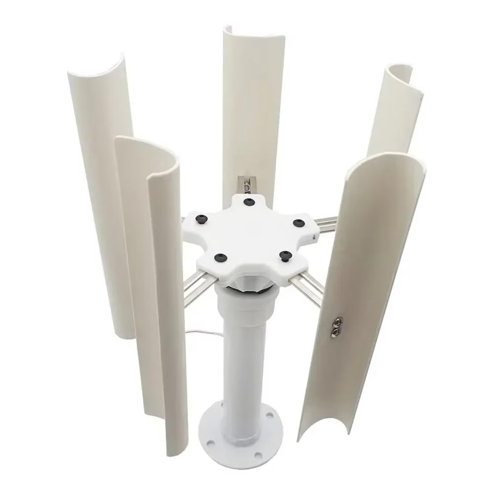 Éolienne verticale DIY basse vitesse avec générateur sans balais - 7