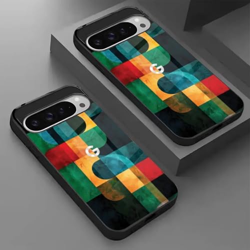Image of MILLION CASES Chromatic Blocks Spectra Case for Google Pixel 8a, Google Pixel 8a Back Cover Case(2024) - PC