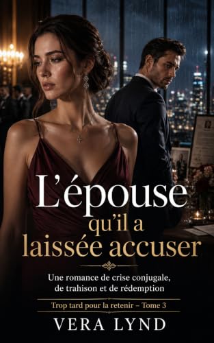 L’épouse qu’il a laissée accuser: Une romance de crise conjugale, de trahison et de rédemption (Trop tard pour la retenir t. 3)