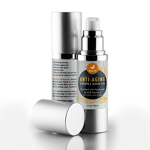 Vitamin C Organic Super Serum Skincare - For the best, timeless, natural facial beauty - by Meta Rx