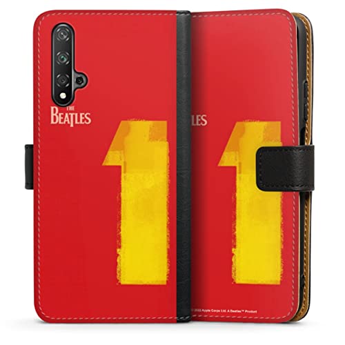 DeinDesign Etui Compatible avec Huawei Nova 5 T Etui Folio Etui magnetique The Beatles Bande Musique - Les Beatles, Paul McCartney, John Lennon, RIngo Starr, George Harrison DeinDesign Etui Compatible avec Huawei Nova 5 T Etui Folio Etui magnetique The Beatles Bande Musique