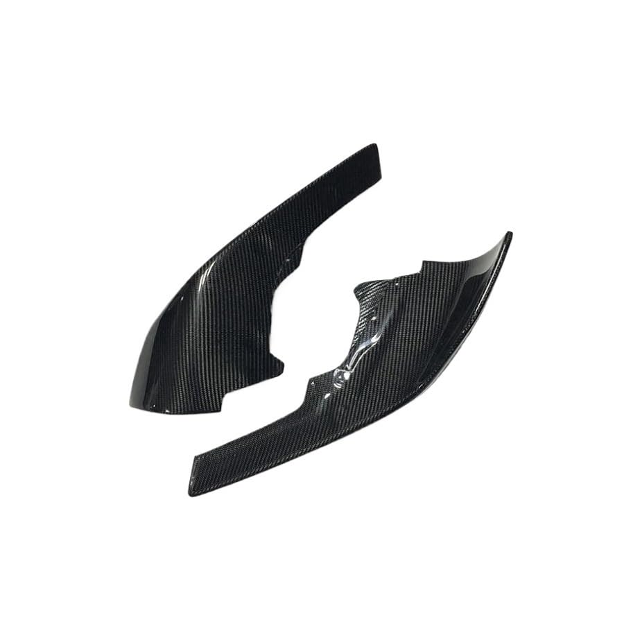 OZCCH Divisor de parachoques delantero de fibra de carbono de alto rendimiento compatible con BMW F87 M2 2016-2020: kit de ventilación aerodinámica y protector de esquinas antiarañazos.(Carbon fiber)