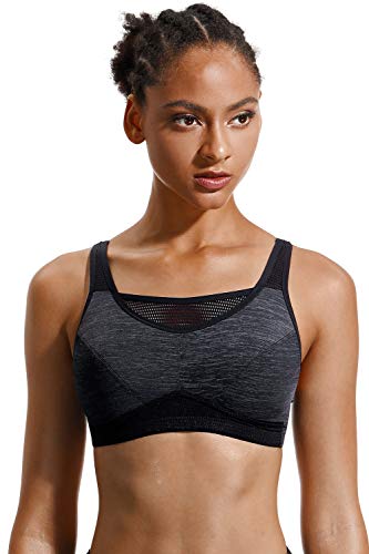 V FOR CITY Women Workout Sports Bras Strappy Criscross Yoga Bra Fitness Tops