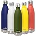 MIRA 25 Oz Stainless Steel Water Bottle | Double Walled Vacuum Insulated Cola Shape Thermos Flask | 24 Hours Cold, 12 Hours Hot | Reusable Metal Water Bottle | Leak-Proof Sports Bottle | Olive Green