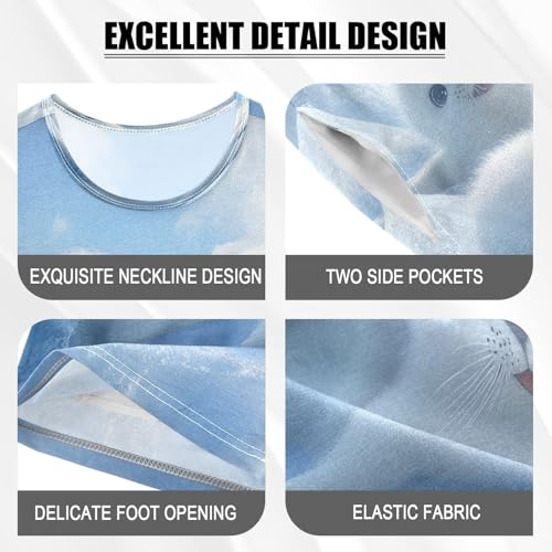 ALAZA Black Green Camouflage Pajamas Set Short Sleeve Cotton Sleepwear Summer Pjs 2 Piece 5-14Y4