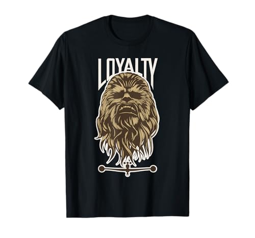 T-shirt Chewbacca Star Wars Rebel Loyalty avec impression haute durabilité