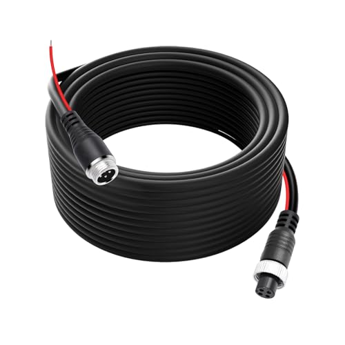Conectores de aviación de 4 pines macho a hembra para cable de extensión de cámara marcha atrás