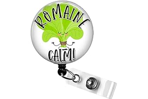Romaine Calm Badge Reel: The Lettuce Badge Clip That'll Keep Your ID Secure