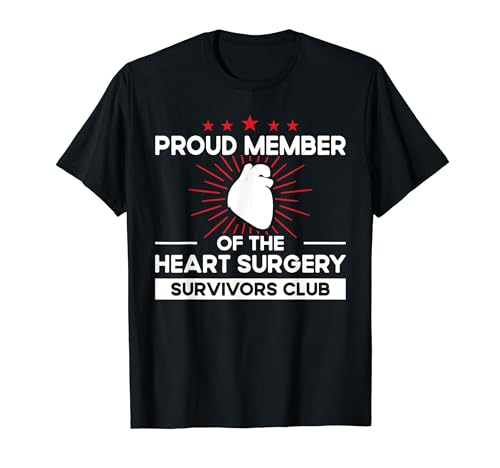 Survivors Club - Cirugía cardíaca sobreviviente de ataque cardíaco Camiseta