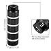 X AUTOHAUX 4pcs Aluminum Alloy Rear Foot Pegs Footrests Universal Black for BMX MTB Bike Bicycle Fit 3/8 Inch Axles