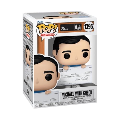 Boneco Funko Pop! The Office- Michael com Cheque