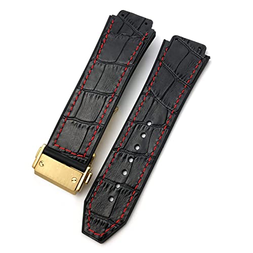 Bracelet de montre Hublot silicone et cuir 20mm 22mm 25mm Agate