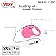 flexi® Classic XS Seil 3 m pink, Roll-Leine für Hunde bis 8 kg