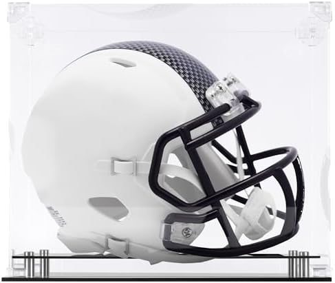 Pro UV Full Size Football Helmet Display Case Stand fits