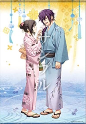 Amazon 薄桜鬼 真改 銀星ノ抄 斎藤一雪村千鶴 エビテン タペストリー アイドル 芸能人グッズ 通販