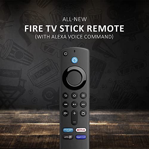 Image of Voice Alexa Remote Compatible with Fire Tv Stick [ 3rd Generation ]
