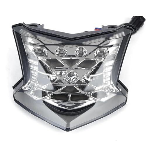 Feu arrière intégré avec clignotants pour moto Kawasaki Z650 2017-2021