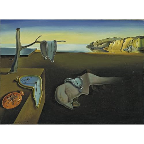 Toile Salvador Dalí La persistance de la mémoire pour grand mur de salon