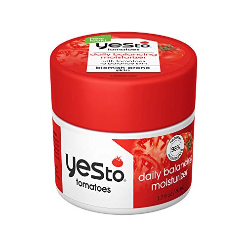Yes To Tomatoes Daily Balancing Moisturizer, Blemish-Fighting & Enlightening Moisturizer, Natural Vegan & Cruelty Free, 1.7 Fl Oz #TOP1