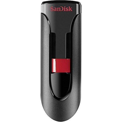 SanDisk Cruzer Glide 32 GB USB Flash Drive USB 2.0 , Black & Red