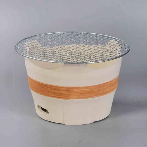Mini réchaud à charbon compact en terre cuite pour cuisiner chaud facilement en camping sauvage