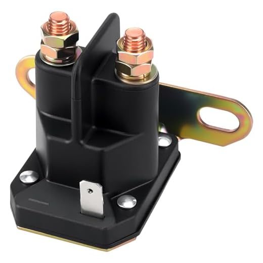 Yerbay 812-1211-211 Solenoid Startrelais Solenoid Schalter 12 V Für Mtd 725-1426 925-1426 725-0771 925-0771 725-0530 925-1426A Für B&S 5409K 5409H