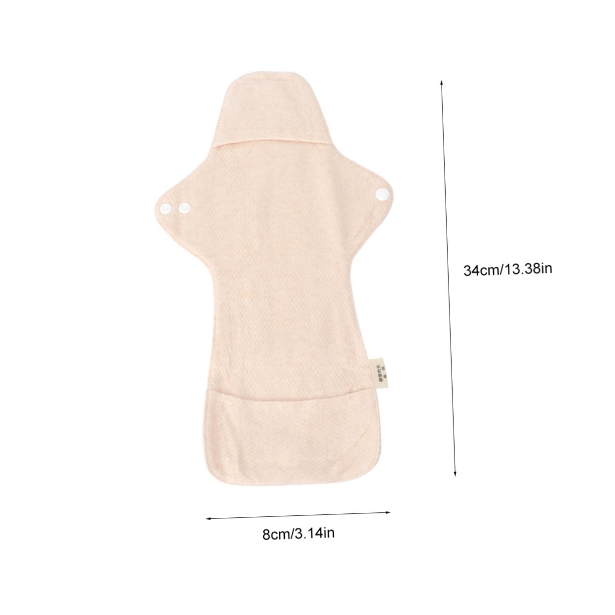 minkissy 4 Piezas toalla sanitaria de tela Toalla sanitaria lavable toalla higiénica madre almohadillas de algodón orgánico almohadillas de mamá compresas menstruales reutilizables portátil