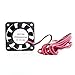 lidahaotin Ultra-Silencieux Petit Dissipation Thermique du Ventilateur de Refroidissement du Ventilateur Extrudeuse 3D imprimante Turbine 2 Huile Ligne de palier pour 4010 12V