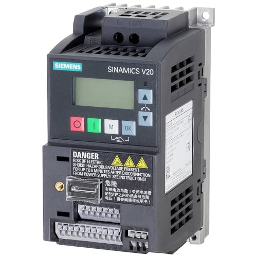Convertisseur de fréquence Siemens 6SL3210-5BB12-5UV1 variateur de vitesse monophasé 200V