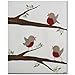 Red Robins III by Nicole Dietz, 26x32-Inch Canvas Wall Art