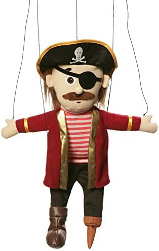 Pirate Peach Marionette String Puppet