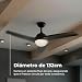 Imagen de EVVO Ventilador de Techo con Luz LED y Mando