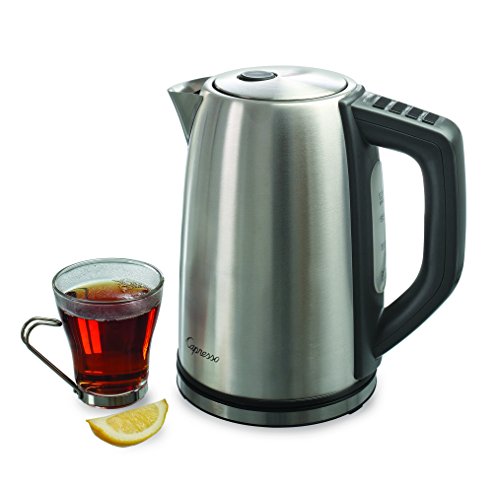 Capresso H2O Steel Plus Water Kettle, 57 Oz, Black #TOP3